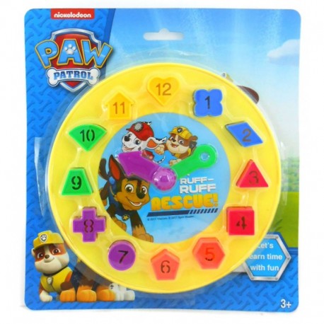 Paw Patrol Shape Clock