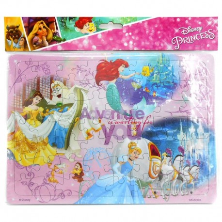 Puzzle Large - Disney Princess - Adventure is waiting for you
