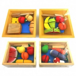 Mainan Buah Potong Kayu