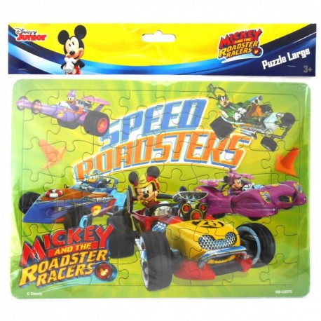 Puzzle Large - Mickey Mouse - Speed Roadster