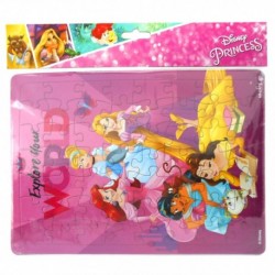 Puzzle Large - Disney Princess - Explore Yourt World