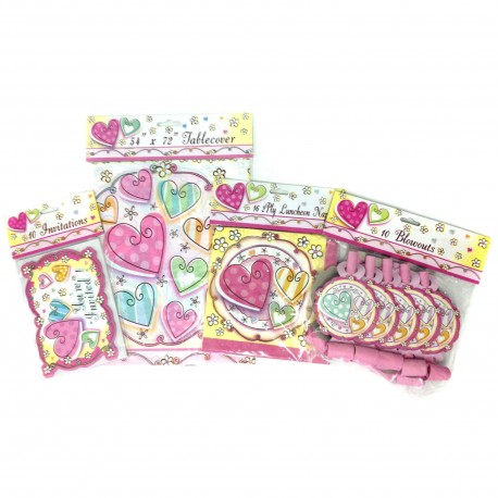 Heart Theme - Party Supplies
