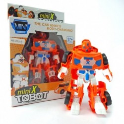 Mini X Tobot - Orange Robot Car - Mainan robot