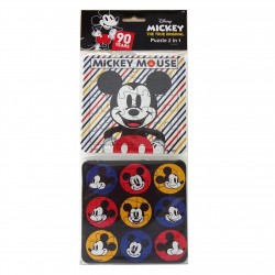 Puzzle 2 in 1 Mickey 90 Years B