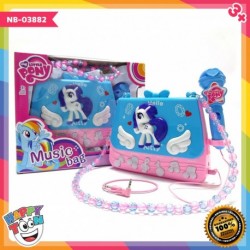 Mainan My Little Pony Music Bag Mainan tas piano karaoke NB-03882