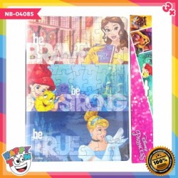 Puzzle Large - Disney Princess - Be Brave Be Strong Be True