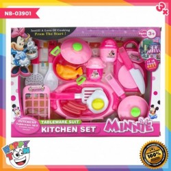 Minnie Kitchen Set - Mainan peralatan dapur Minnie