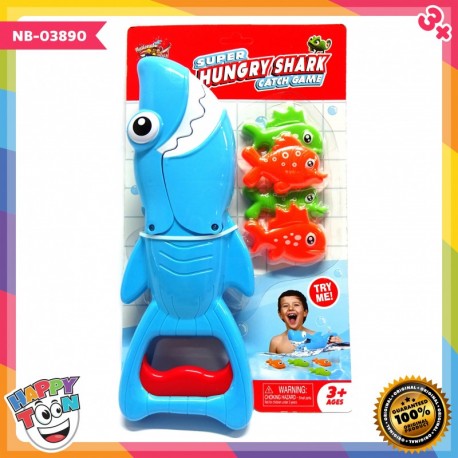 Super Hungry Shark Catch Game - Mainan Tangkap Ikan - NB-03890