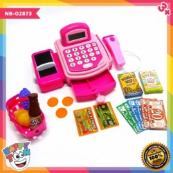 Mainan Cash Register Mesin Kasir dengan Kalkulator Asli NB-02873