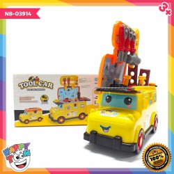 Tool Car Portable Mini Bus Mainan Truk Alat Tukang - NB-03914