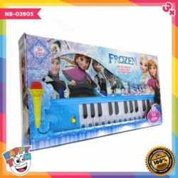 Frozen Piano Microphone Toy Mainan Piano Mikrofon Karaoke - NB-03905