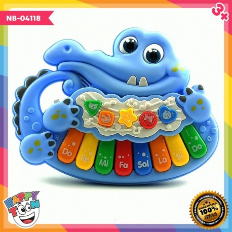 Aligator Piano Fun Music Mainan Piano Keyboard NB-04118