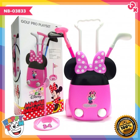 Minnie Mouse Golf Set Mainan Olah Raga Golf NB-03834