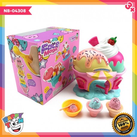 Ice Cream Set Face Magic Toy Mainan Es Krim NB-04308