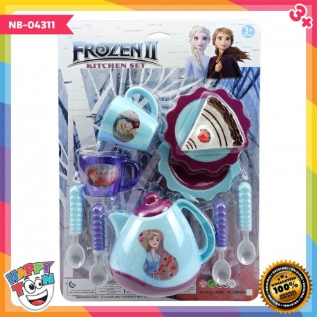 Frozen 2 Kitchen Set Toy Mainan Dapur Desert Tart NB-04311