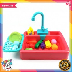 Kitchen Sink Toy Mainan Bak Cuci Piring NB-04316