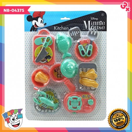 Minnie Mouse Kitchen Toy Mainan Masak Dapur NB-04375