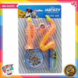 Mickey Mouse Music Set Toy Mainan Alat Musik Anak NB-04357