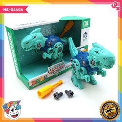 Dino Tyrex DIY Toy Mainan Bongkar Pasang Dinosaurus NB-04404