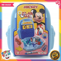 Mickey My Doctor Bag - Mainan Tas Dokter Dokteran NB-04521
