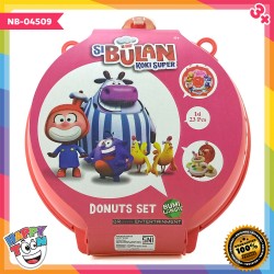 Si Bulan Koki Super Donuts Set Mainan Stand Es Krim NB-04509