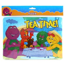Puzzle Large Barney TeaTime - Mainan Puzzle Barney