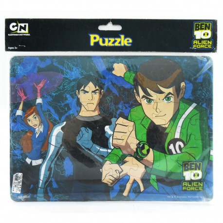 Puzzle Large Ben 10 Alien Force Glenn Kevin - Mainan Puzzle Ben 10