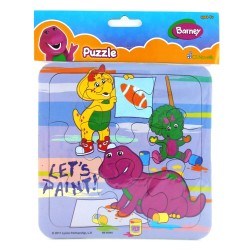 Puzzle Small Barney Let's Paint - Mainan Puzzle Barney