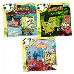 Paket Story Book SpongeBob: Kasus Tupai Yang Hilang, Kaskus Spatula Yang Hilang, SpongeBob Dan Sang Putri