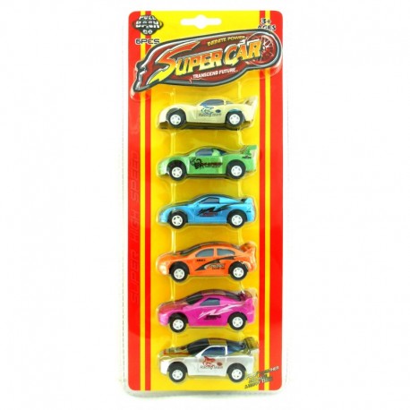 Super Car - Transcend Future - 6 pcs